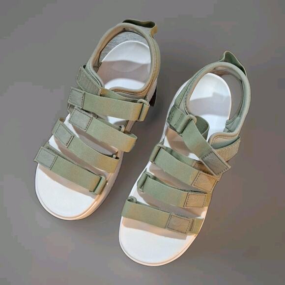 Nike Icon Classic Sandals Womens Size 9 Light Army Jade Green Slides DH0224-301 - Picture 2 of 5